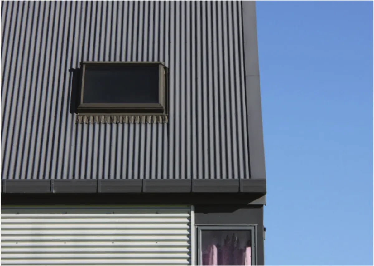 An image of a steep roof 