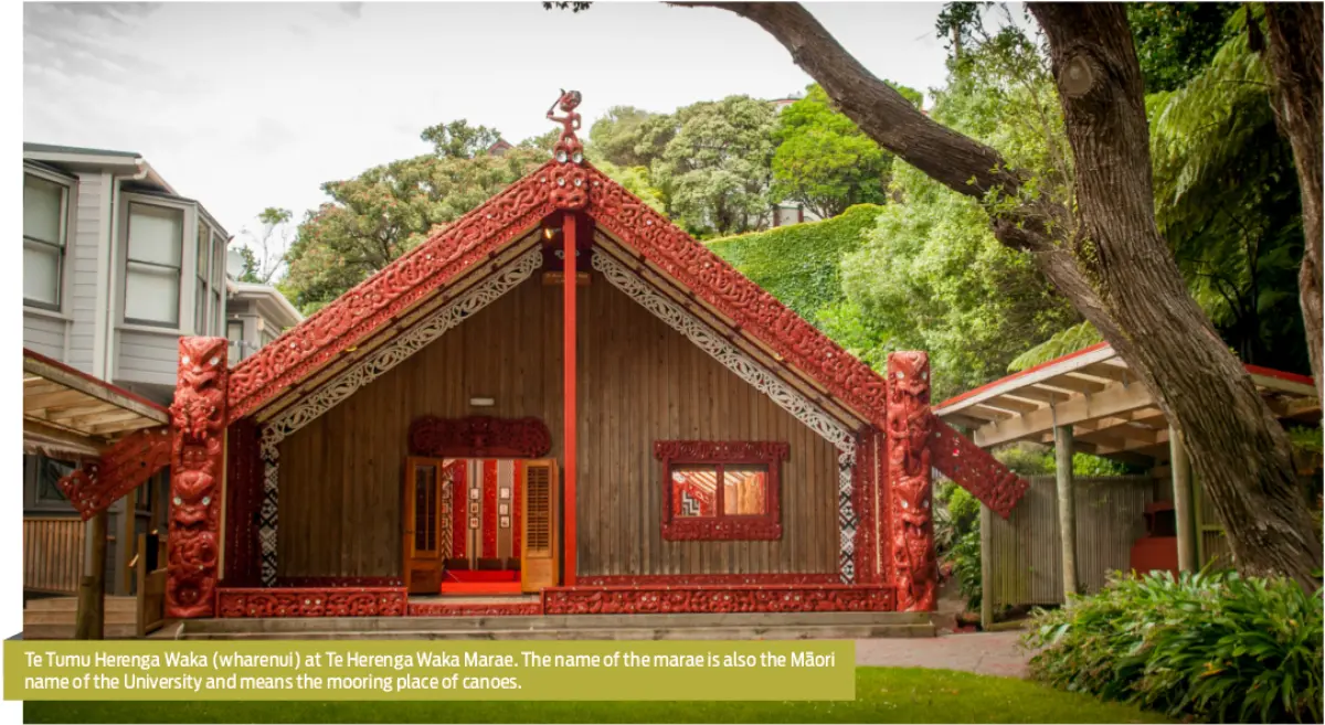 A photo of a Wharenui