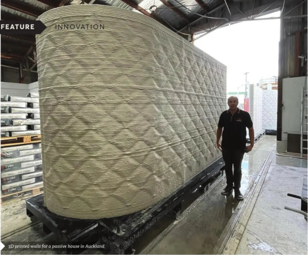 Image of a 3D printed wall