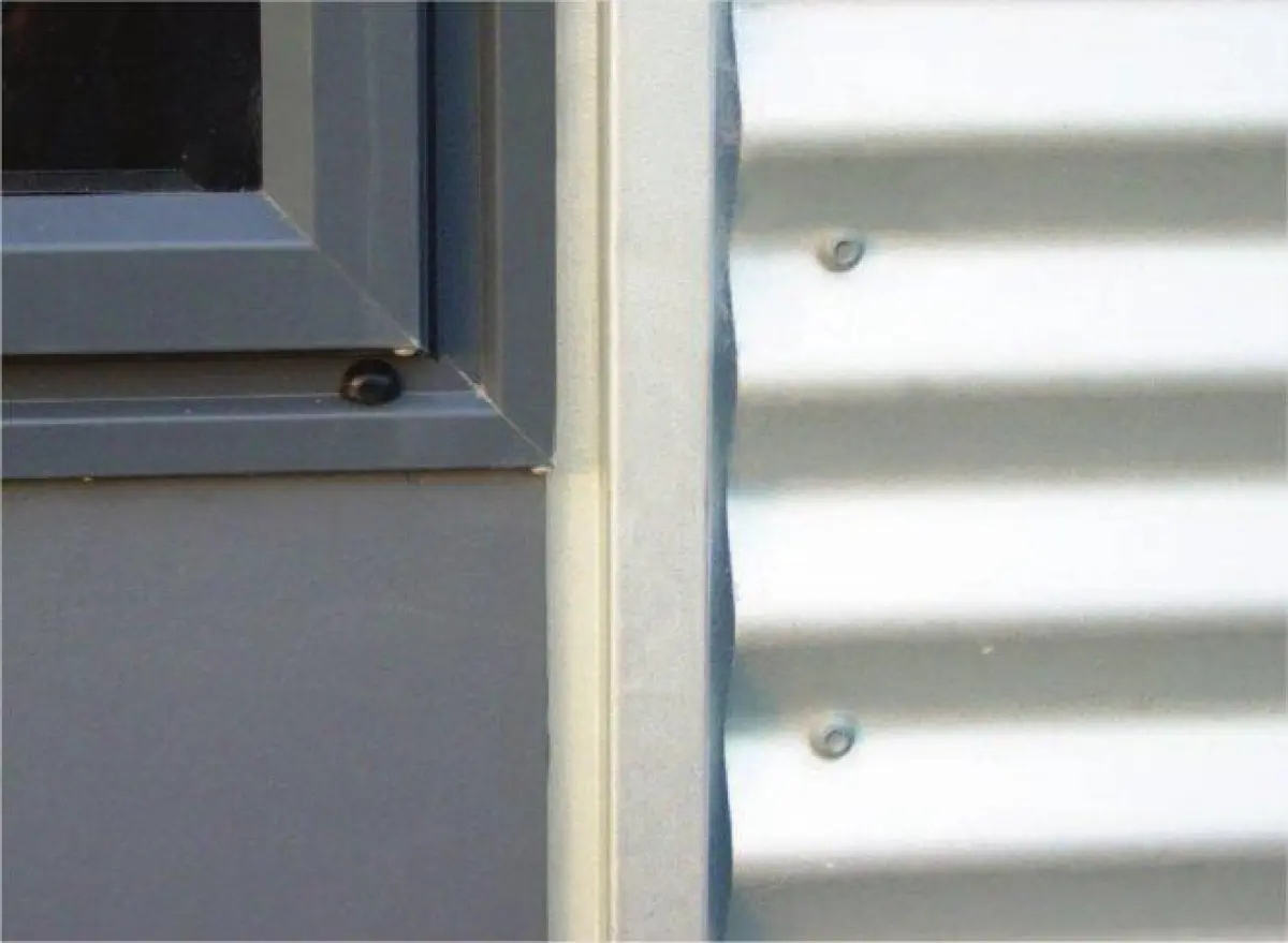 Figure one a photo of a cladding junction