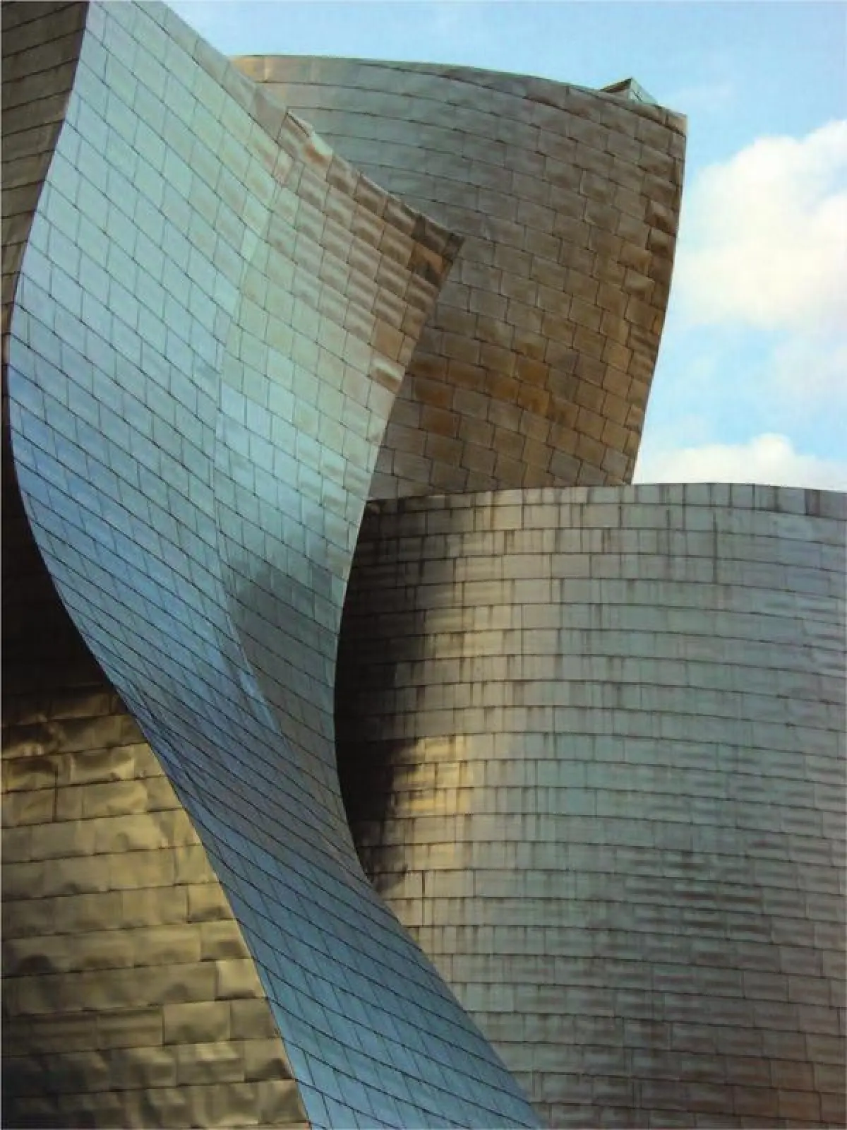 Figure four a photo depicting the difficulties of joining cladding when the building is in an abstract shape