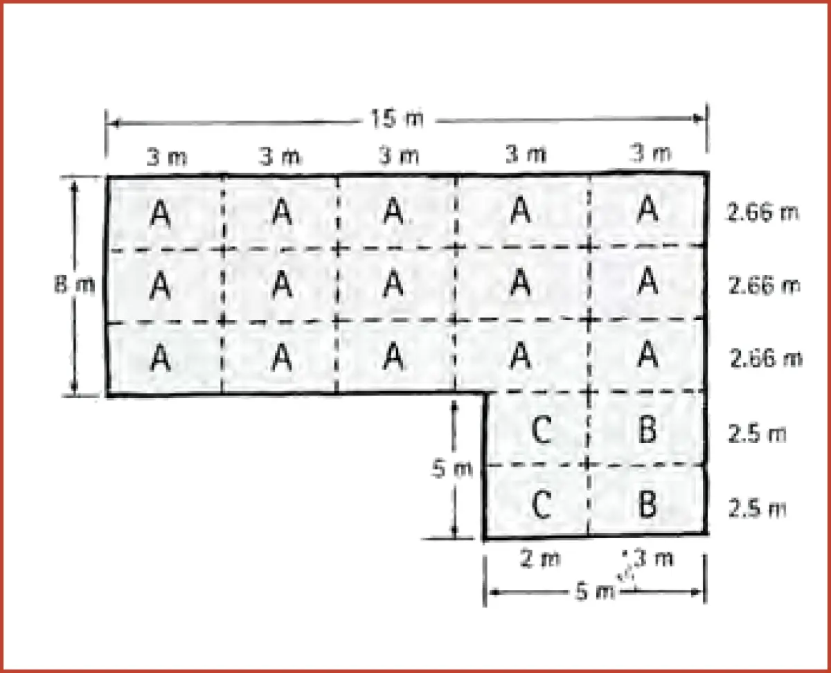 A diagram showing how unreinforced concrete can shrink