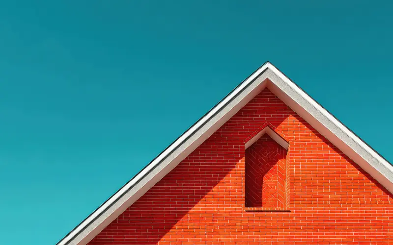 Strengthening brick gable-ended roofs