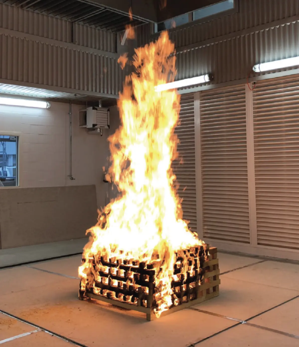 fire test Canterbury University