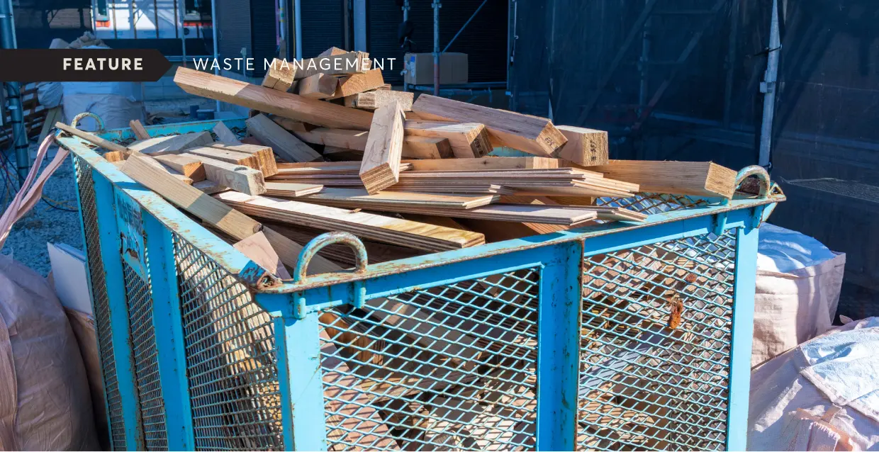 A masterclass in diverting construction waste