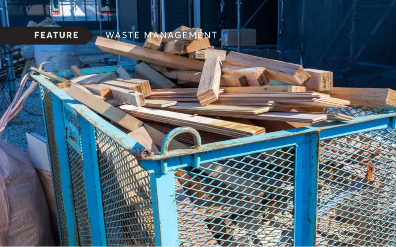 A masterclass in diverting construction waste