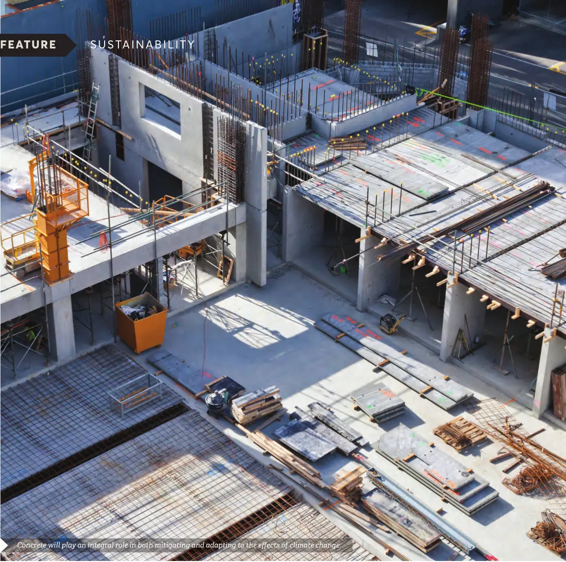 Achieving a path to net-zero carbon concrete