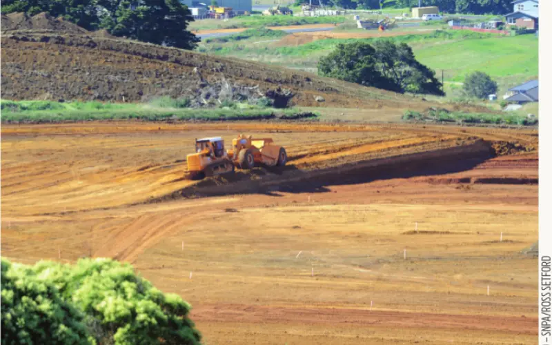 Good ground versus cleared ground