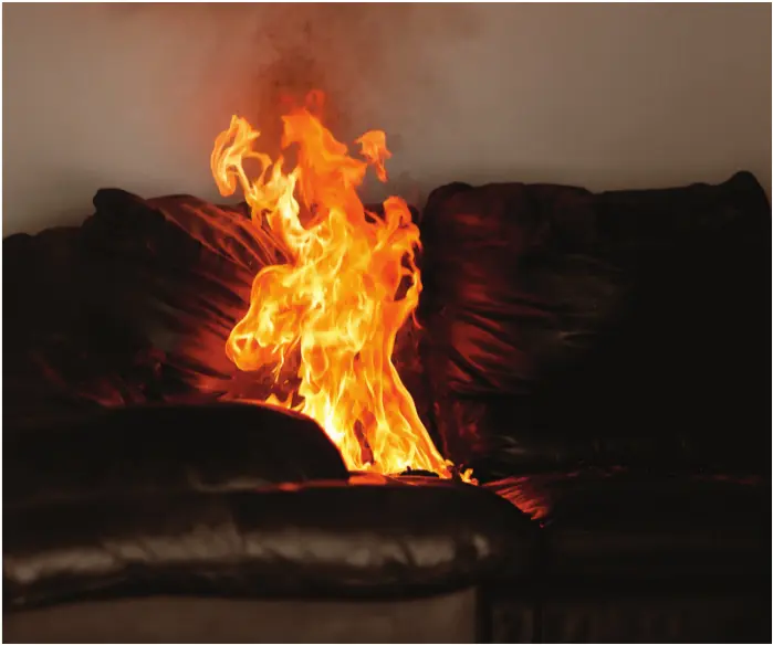 Toxicity of contents in building fires