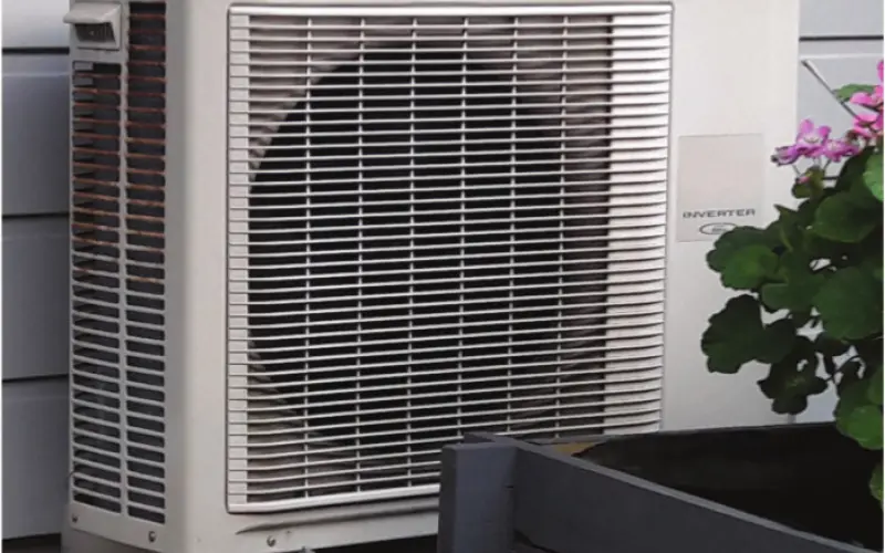 Reducing noise from heat pumps
