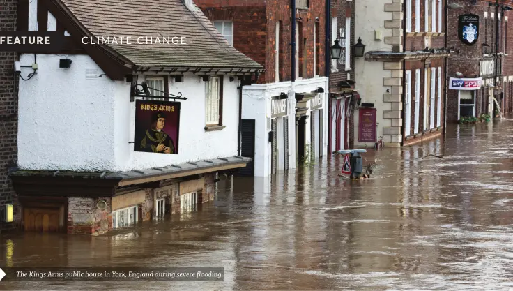 National flood risk management in the UK and Wales