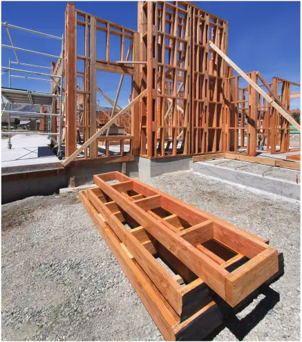 140 mm framing instead of 90 mm