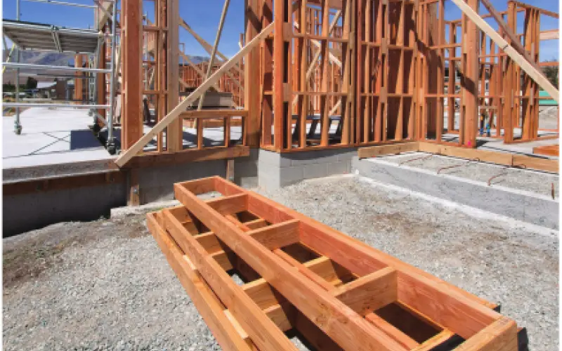140 mm framing instead of 90 mm
