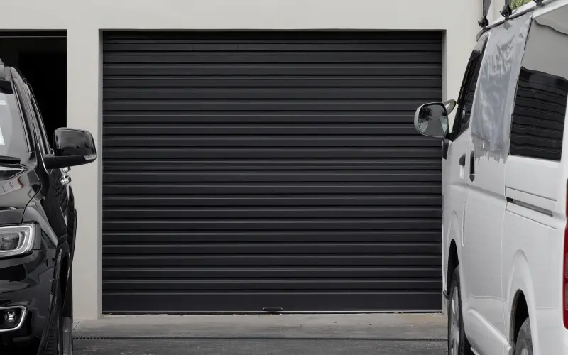Detailing garage door heads
