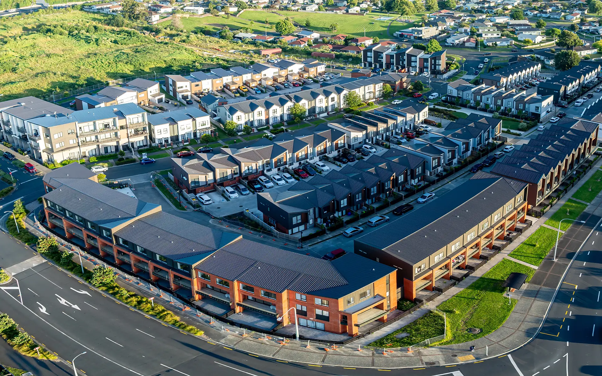 Inter-tenancy walls in MDH