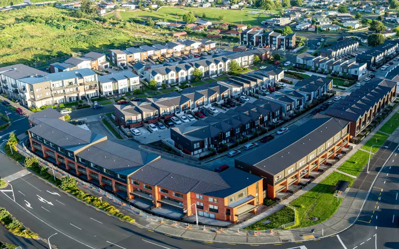 Inter-tenancy walls in MDH