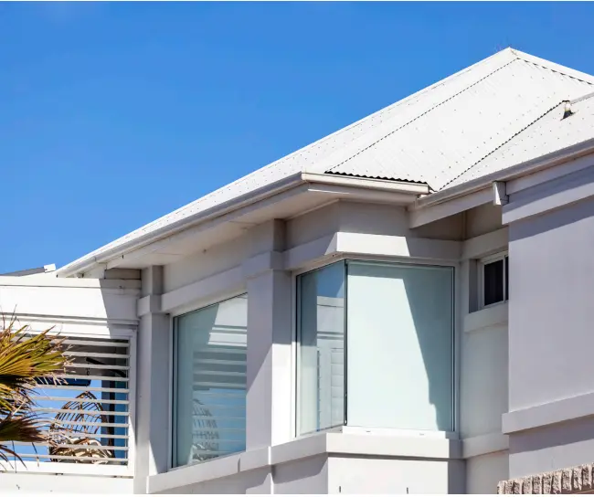 Replacing a profiled metal roof