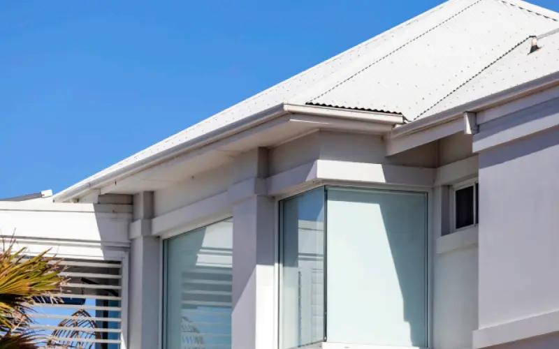 Replacing a profiled metal roof