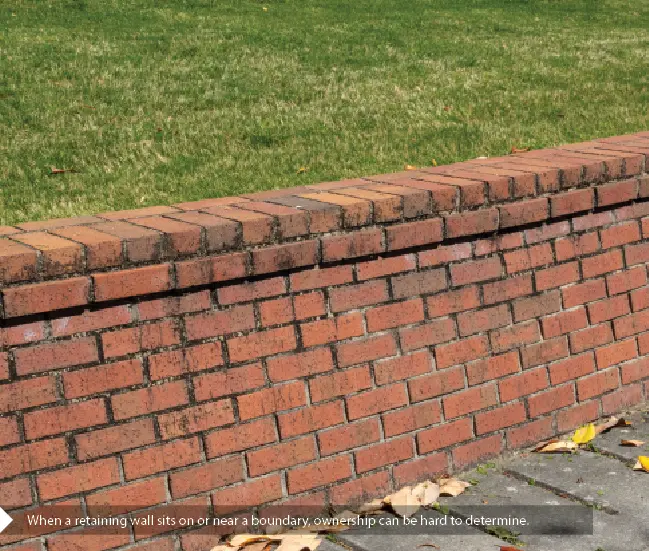 Boundaries and retaining walls