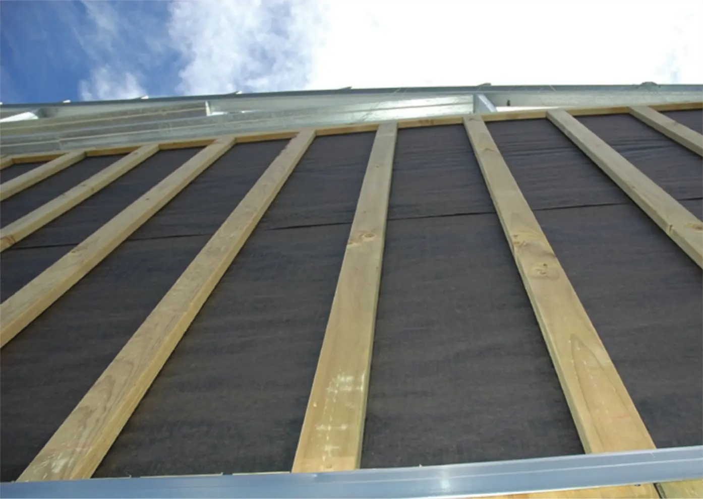 Wall underlay installation