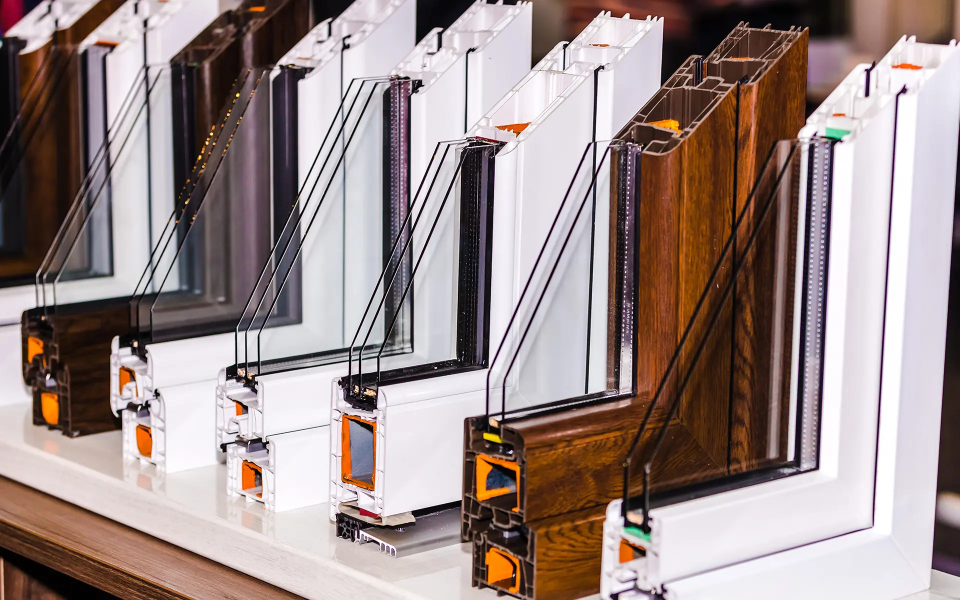 What is double glazing?