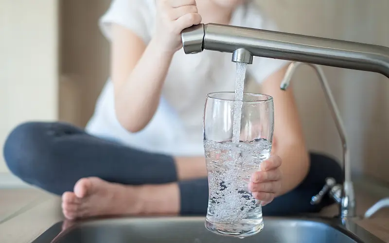 Collecting drinking water from roofs