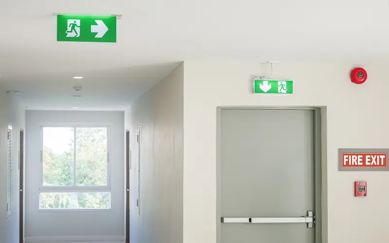 Fire doors that stand the heat
