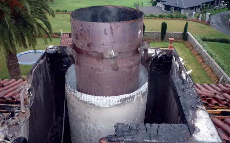 Flue installations in enclosures