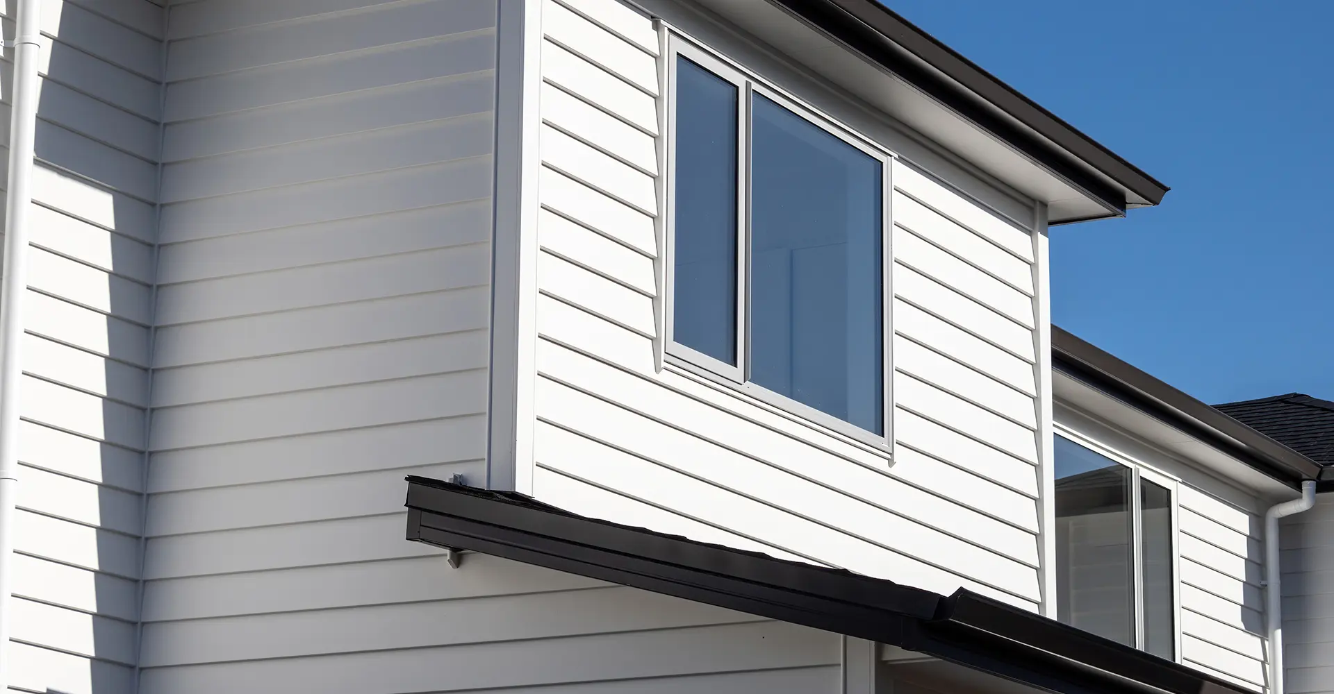 In-line lean-to junction detail