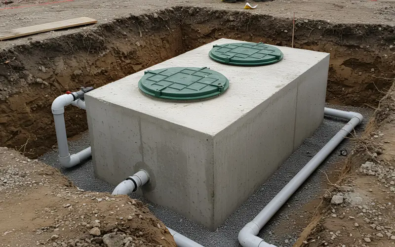 On-site wastewater management