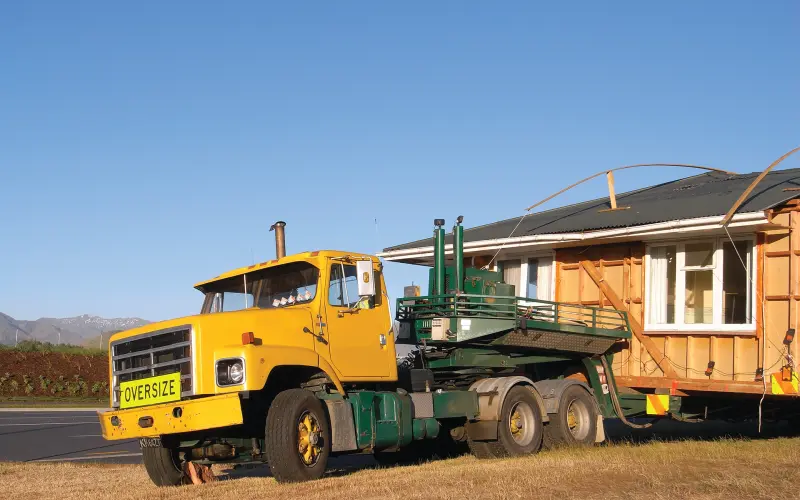 Relocating houses