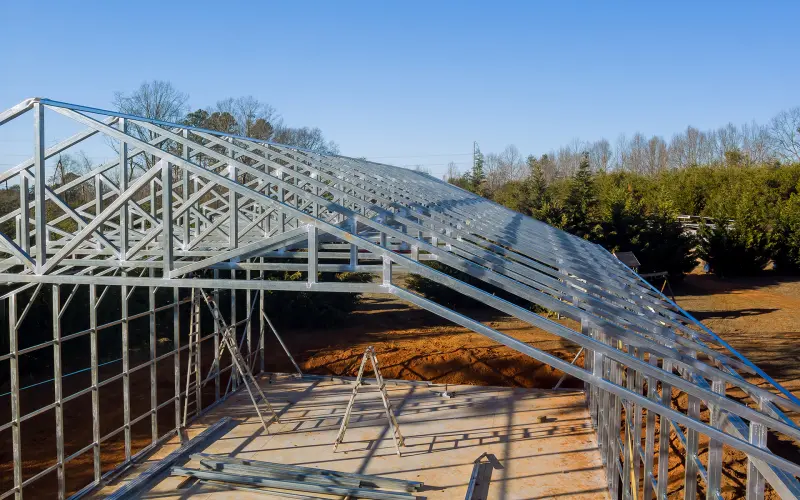 Thermal breaks and steel framing
