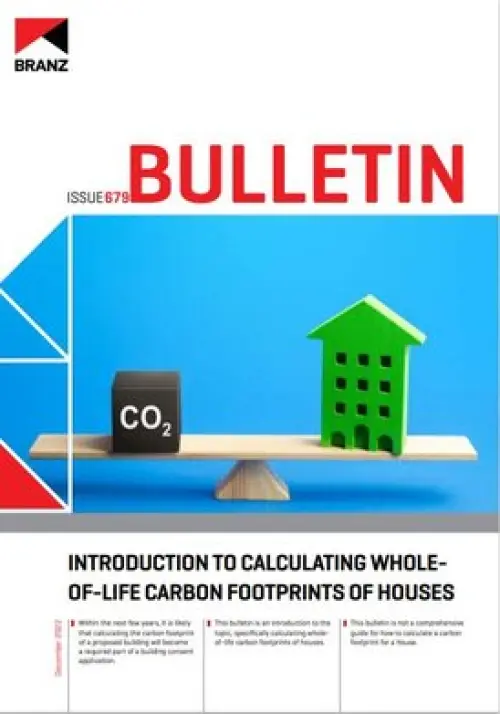 image of introduction to calculating whole-of-life carbon footprints of houses