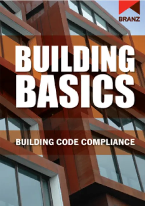 Building Basics Building code compliance