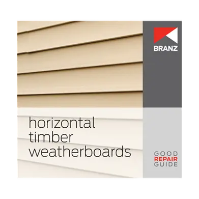 Good Repair Guide: Horizontal timber weatherboards