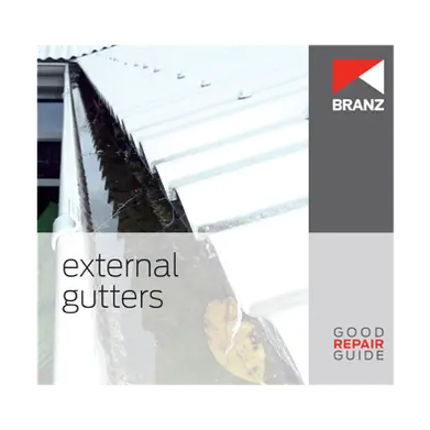 Good Repair Guide: External gutters