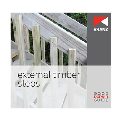Good Repair Guide: External timber steps