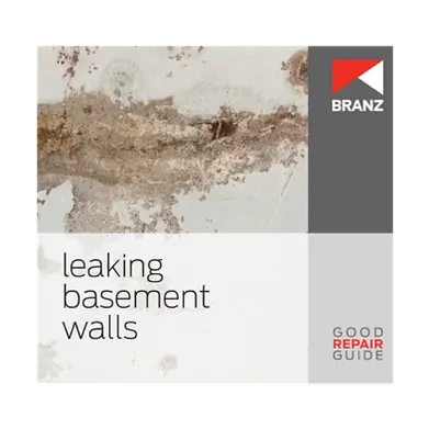 Good Repair Guide: Leaking basement walls (PDF)