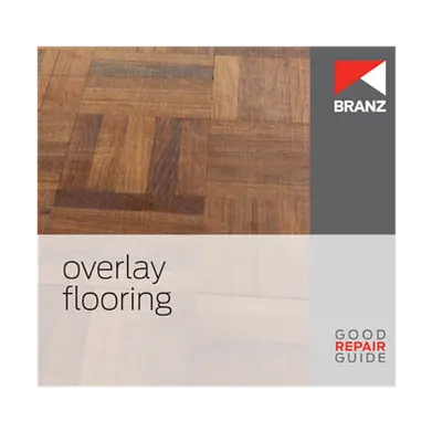 Good Repair Guide: Overlay flooring (PDF)