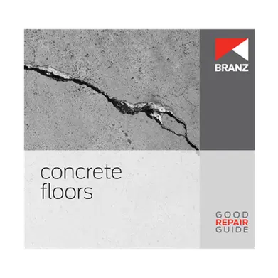Good Repair Guide: Concrete floors