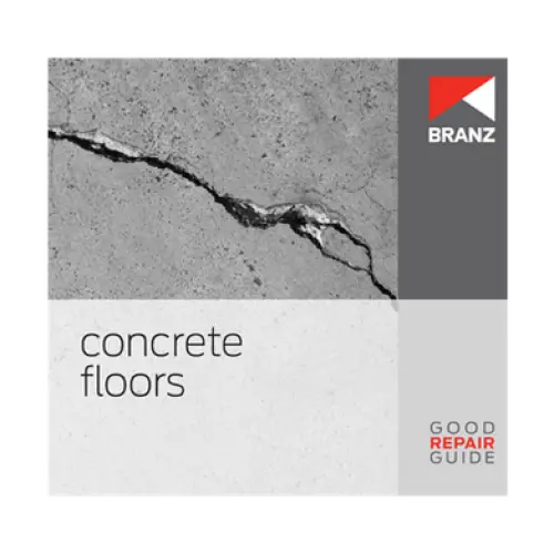 Cover of Good repair guide: concrete floors 
