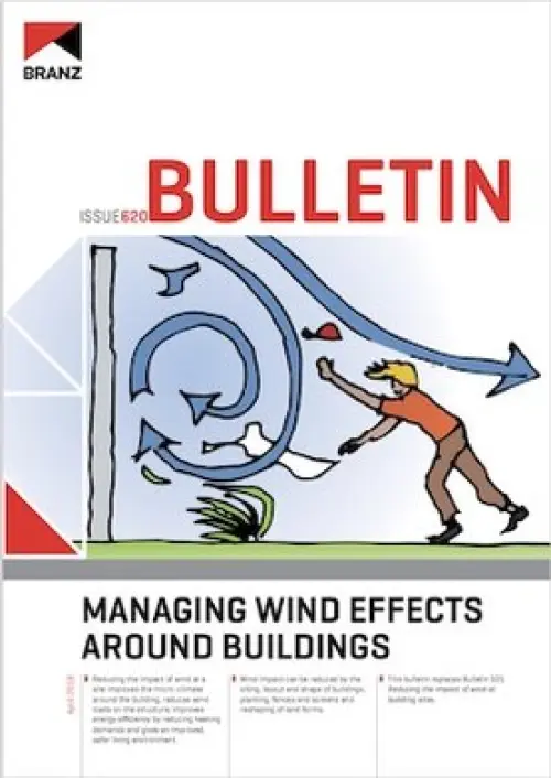 Image of managing wind effects around buildings