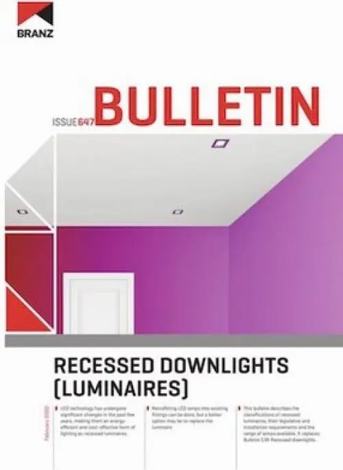 Image of recessed downlights (luminaires)