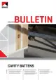 Image of cavity battens