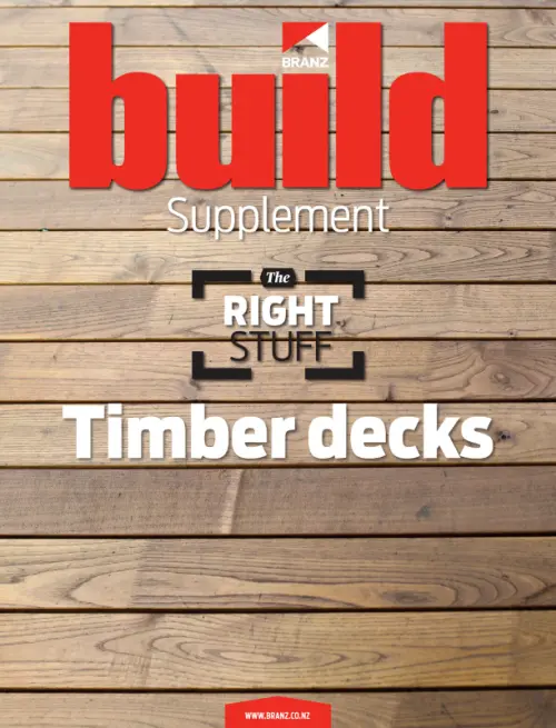 Build Magazine — 139 Supplement Timber Decks cover
