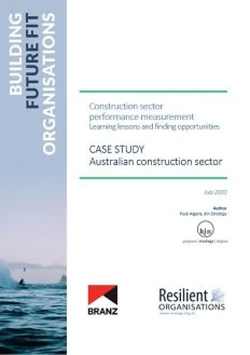Image of Construction sector performance measurement — AU construction sector