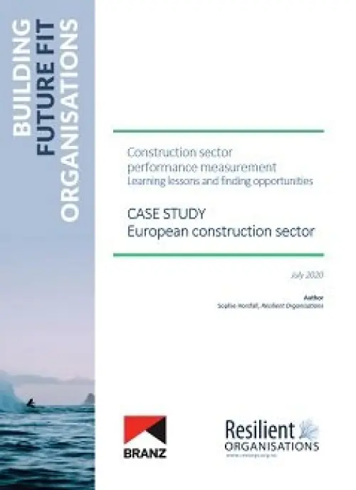 Image of Construction sector performance measurement #4: European construction sector