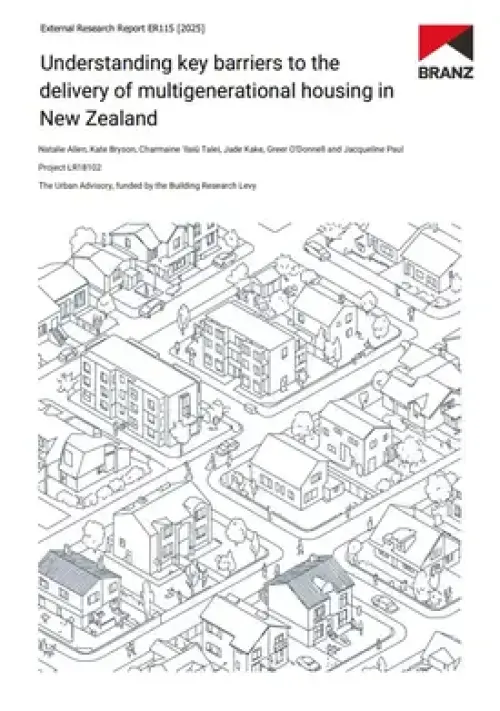 Image of Understanding key barriers to the delivery of multigenerational housing in New Zealand