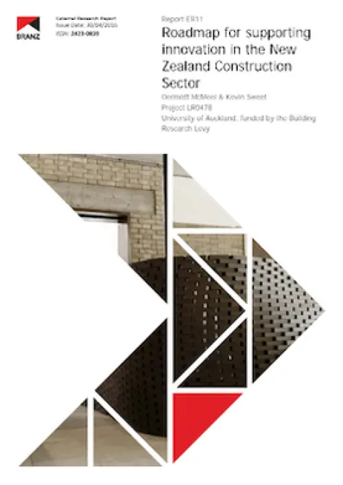 Image of Roadmap for supporting innovation in the New Zealand construction sector