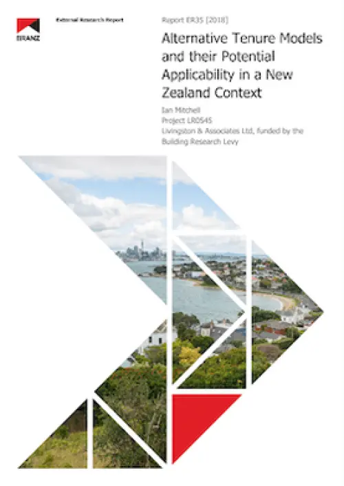 Image of Alternative tenure models and their potential applicability in a New Zealand context